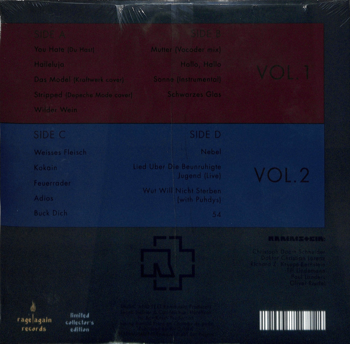 Rammstein - Rare Tracks And Singles (nuovo)
