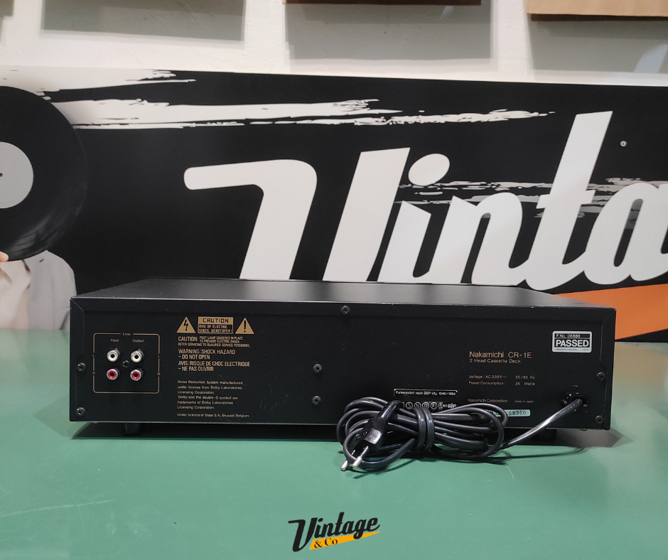 Piastra cassette Nakamichi CR-1E