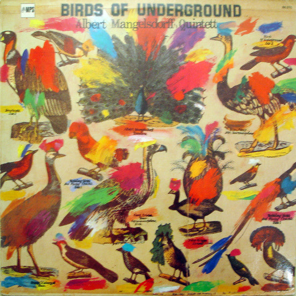 Albert Mangelsdorff Quintett – Birds Of Underground