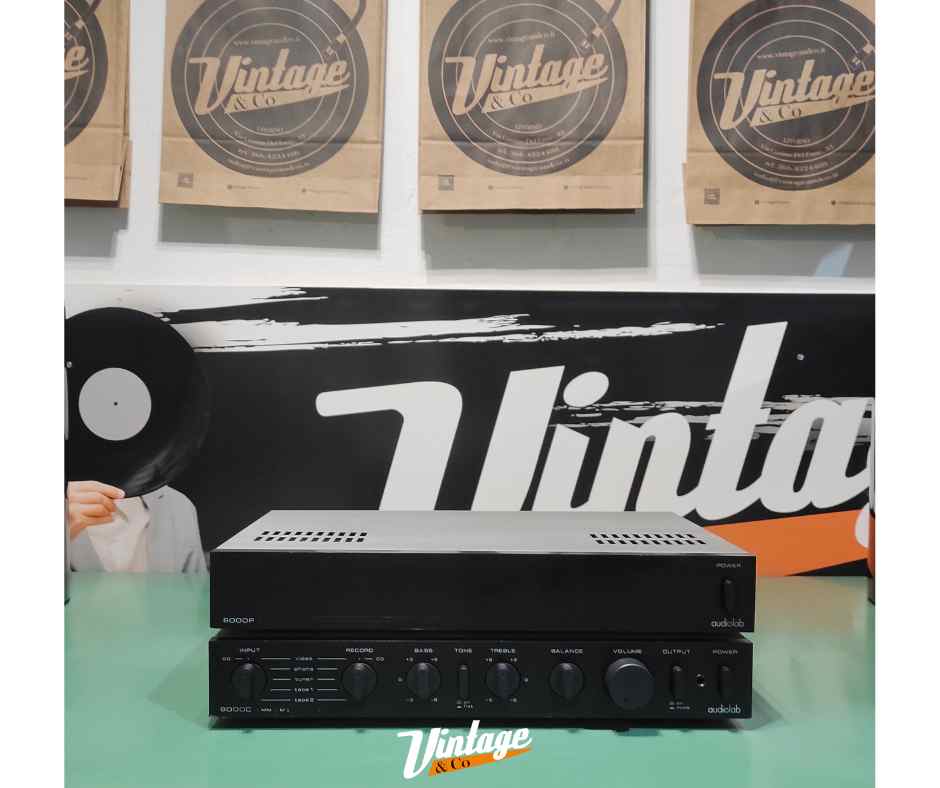 Pre-amplificatore Audiolab 8000c + amplificatore di potenza Audiolab 8000p