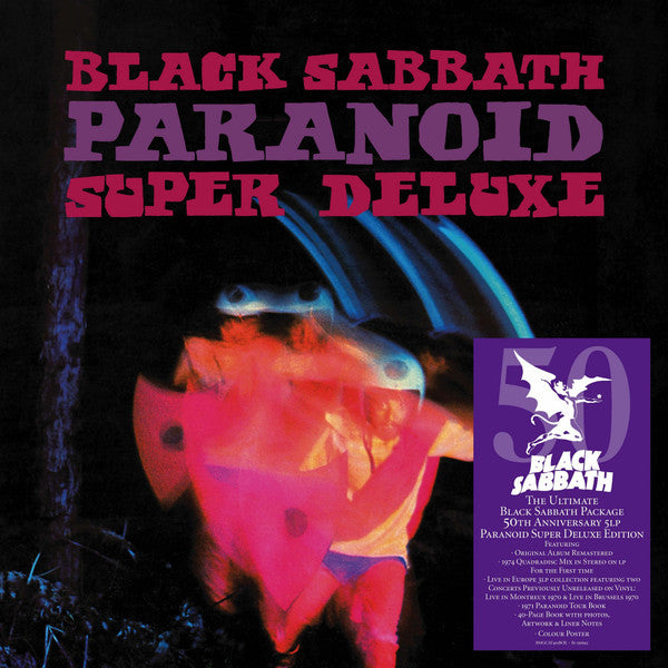 Black Sabbath – Paranoid - (Box Super Deluxe-50° anniversario) - (nuovo)