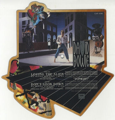 David Bowie – Loving The Alien (Re-mixed Version) - (7" picture disc shape)