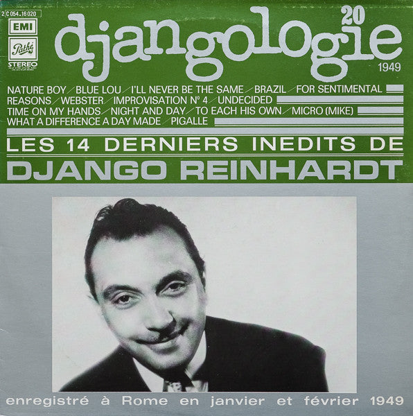 Django Reinhardt et Le Quintette Du Hot Club De France avec Stéphane Grappelly – Djangologie 20 (1949)