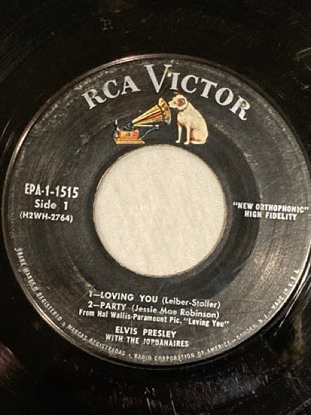 Elvis Presley – Loving You Vol. 1 - (7")