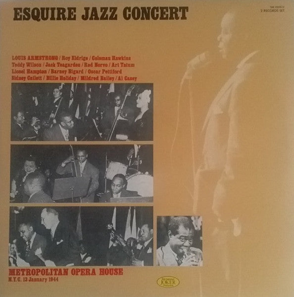 Esquire All Stars – Esquire Jazz Concert - Metropolitan Opera House N.Y.C. 13 January 1944