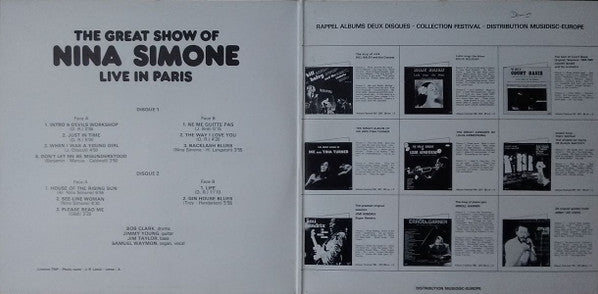 Nina Simone - The Great Show Of Nina Simone Live In Paris