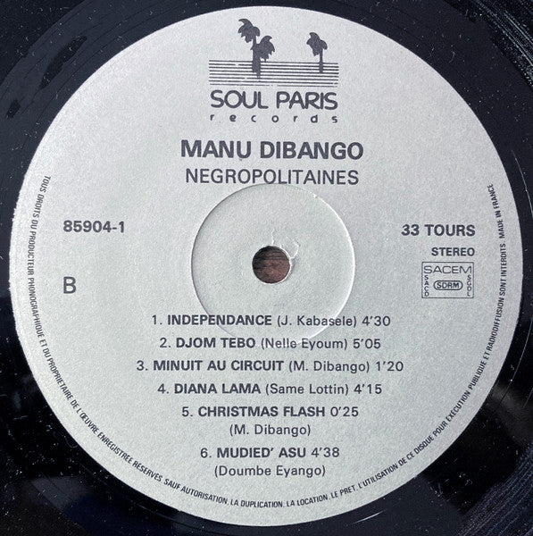 Manu Dibango - Négropolitaines Vol 1
