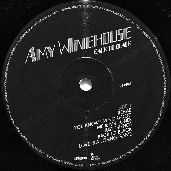 Amy Winehouse - Back To Black