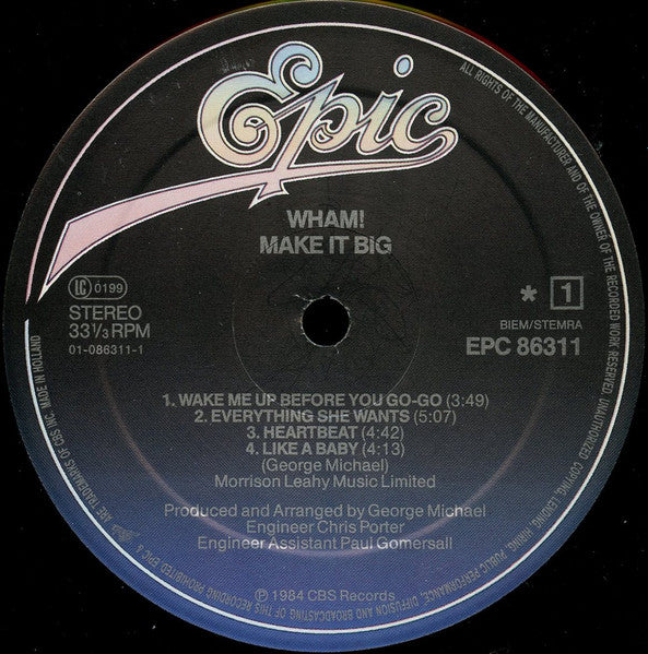 Wham! - Make It Big