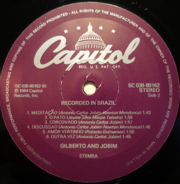 João Gilberto - Gilberto & Jobim