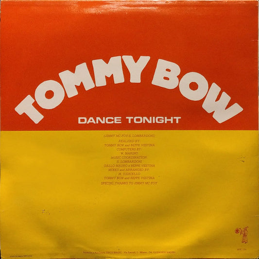 Tommy Bow - Dance Tonight