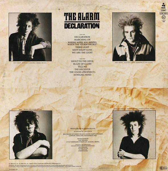 The Alarm - Declaration
