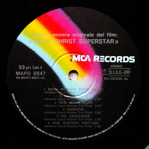 Various - Jesus Christ Superstar (The Original Motion Picture Sound Track Album)