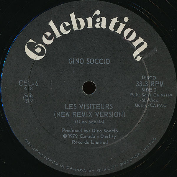 Gino Soccio - The Visitors / Les Visiteurs (New Remix Version)