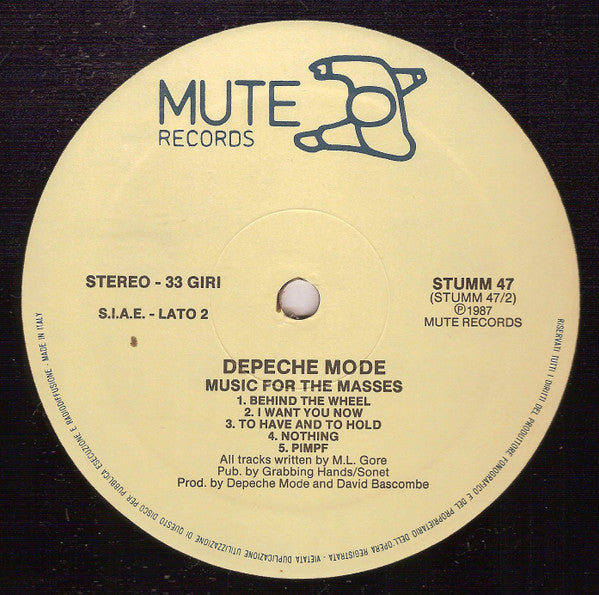 Depeche Mode - Music For The Masses