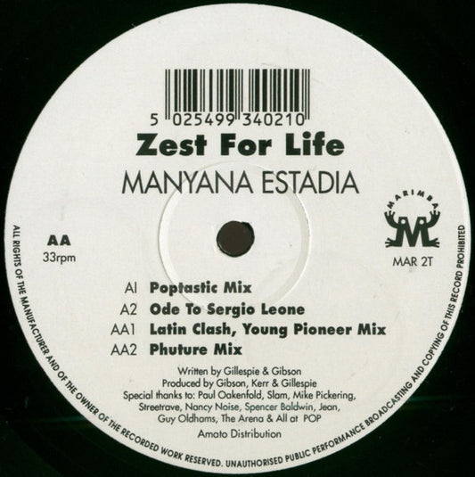 Zest For Life - Manyana Estadia