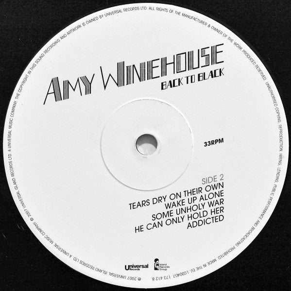 Amy Winehouse - Back To Black