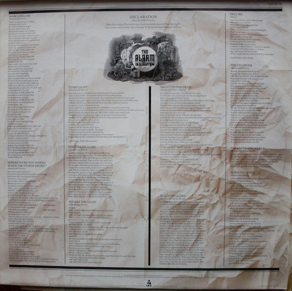 The Alarm - Declaration