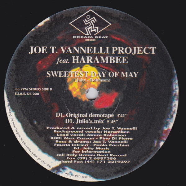 Joe T. Vannelli Project - Sweetest Day Of May