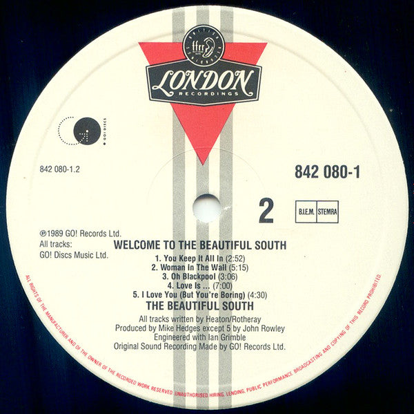 The Beautiful South - Welcome To The Beautiful South
