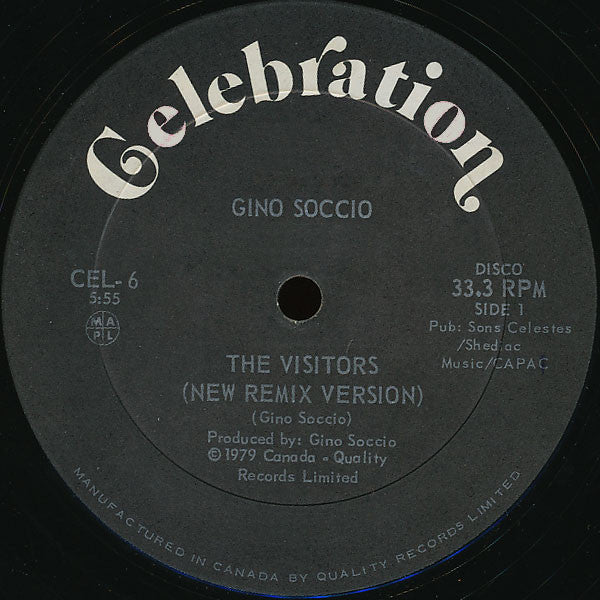 Gino Soccio - The Visitors / Les Visiteurs (New Remix Version)