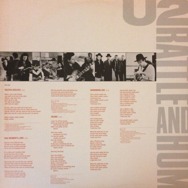 U2 - Rattle And Hum