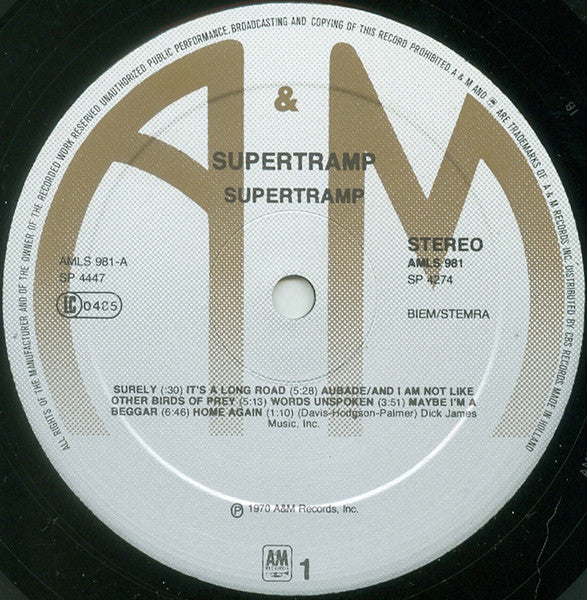 Supertramp - Supertramp