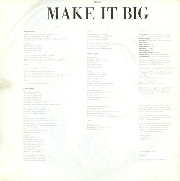 Wham! - Make It Big