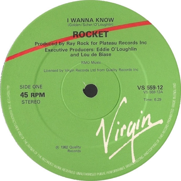 Rocket - I Wanna Know