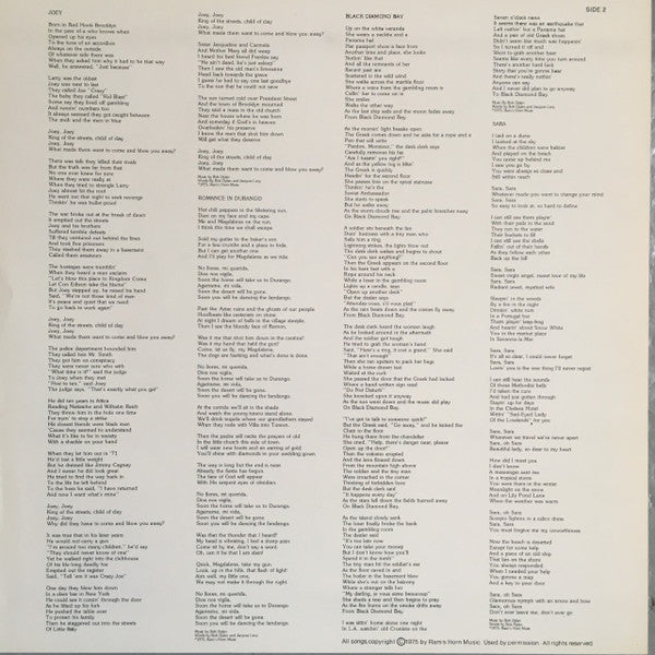 Bob Dylan - Desire