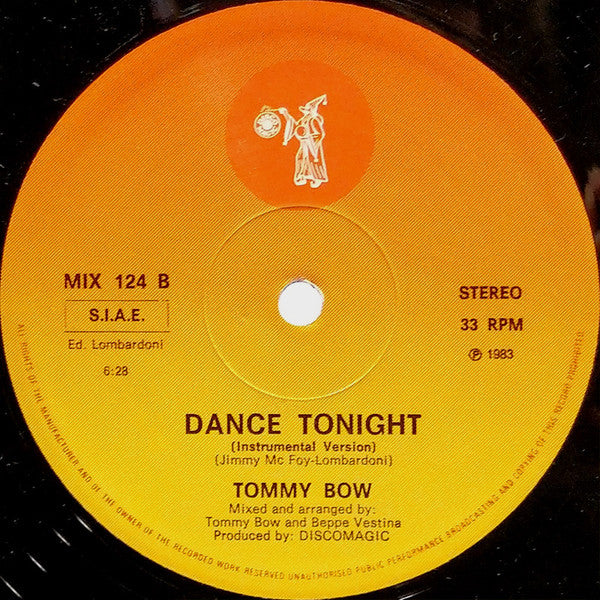 Tommy Bow - Dance Tonight