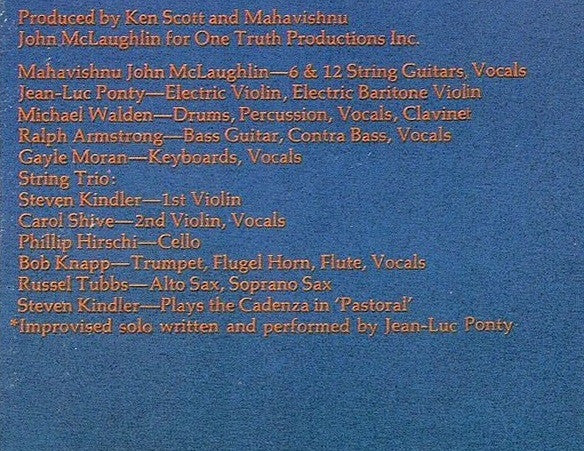 Mahavishnu Orchestra - Visions Of The Emerald Beyond
