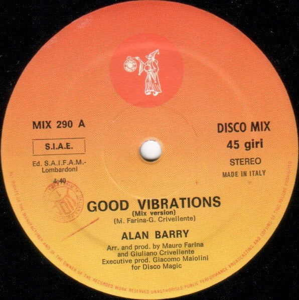 Alan Barry - Good Vibrations