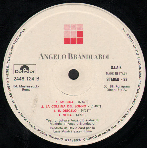 Angelo Branduardi - Angelo Branduardi