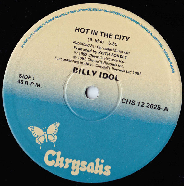 Billy Idol - Hot In The City (Extended Version)