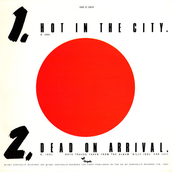 Billy Idol - Hot In The City (Extended Version)