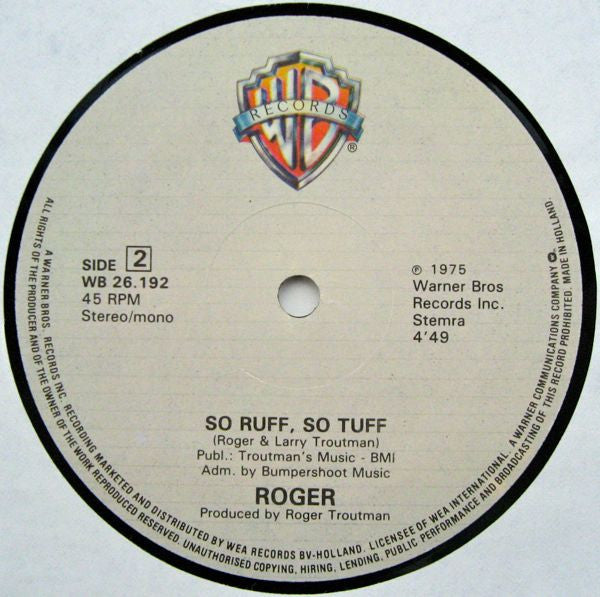 Roger Troutman - I Heard It Through The Grapevine