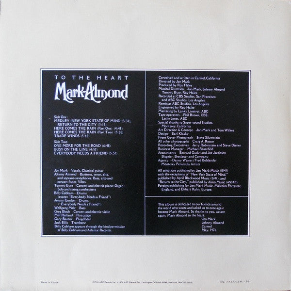 Mark-Almond - To The Heart