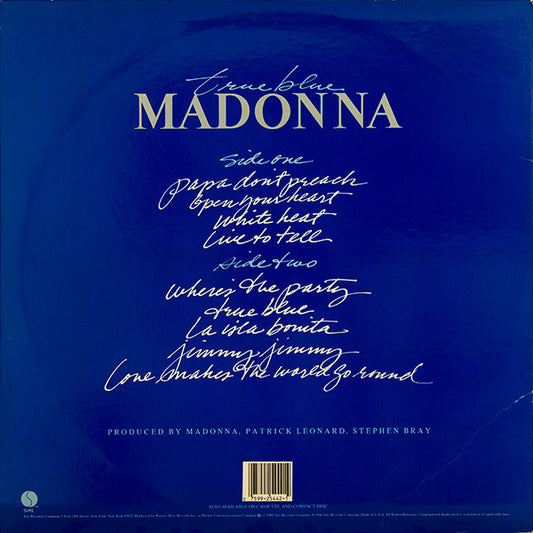 Madonna - True Blue
