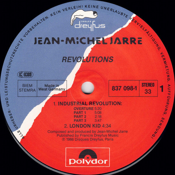 Jean-Michel Jarre - Revolutions