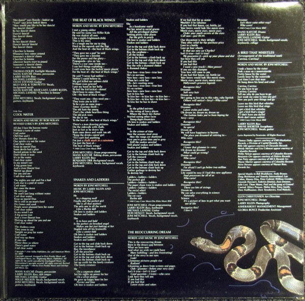 Joni Mitchell - Chalk Mark In A Rain Storm