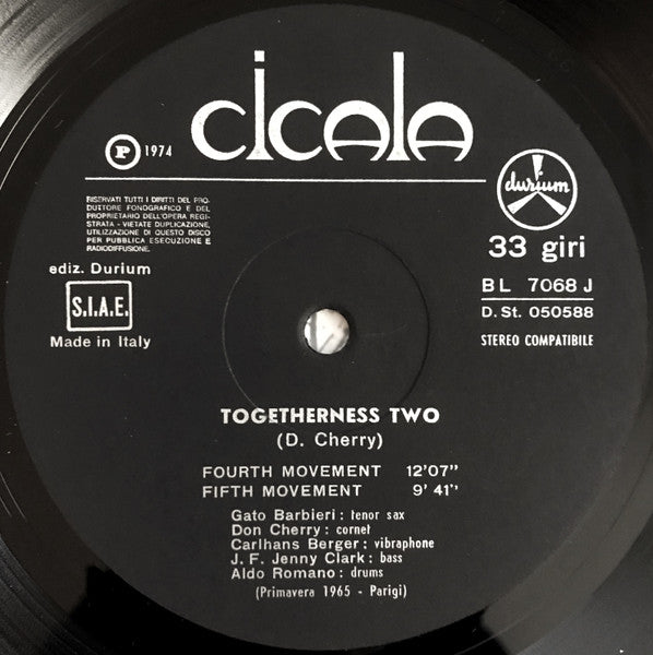 Gato Barbieri - Togetherness