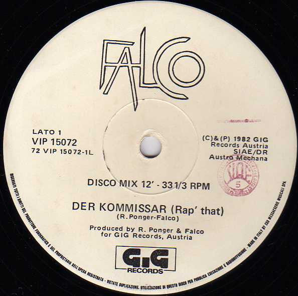 Falco - Der Kommissar (Rap' That)
