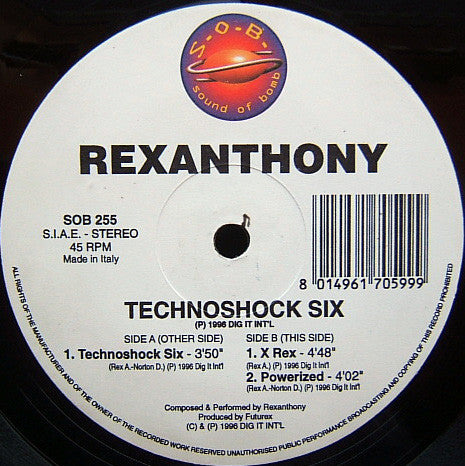 Rexanthony - Technoshock Six - Y