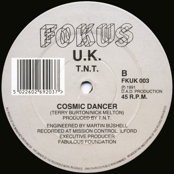 T.N.T. - Cyborg Energy / Cosmic Dancer