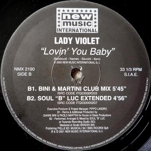 Lady Violet - Calling Your Name / Lovin' You Baby