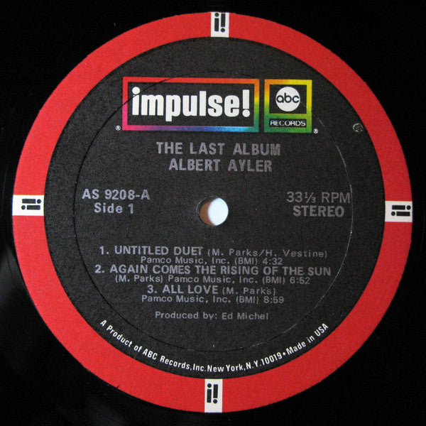 Albert Ayler - The Last Album