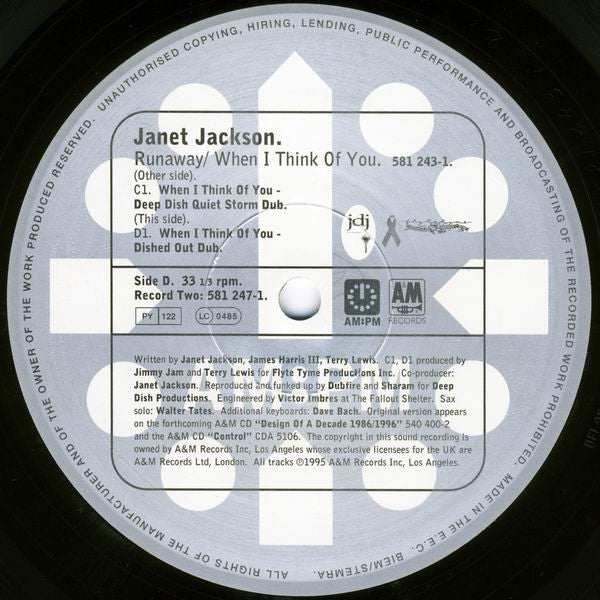 Janet Jackson - Runaway / When I Think Of You