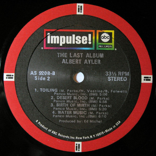 Albert Ayler - The Last Album