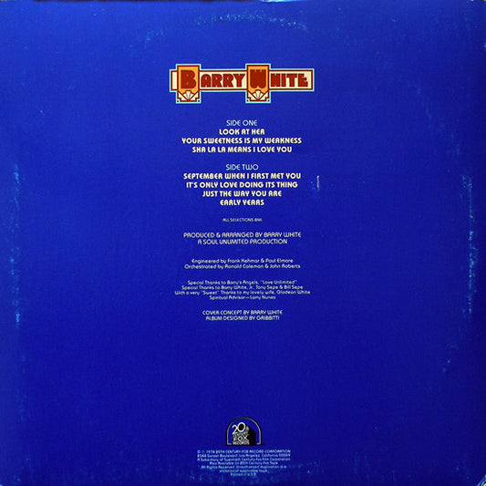 Barry White - Barry White The Man